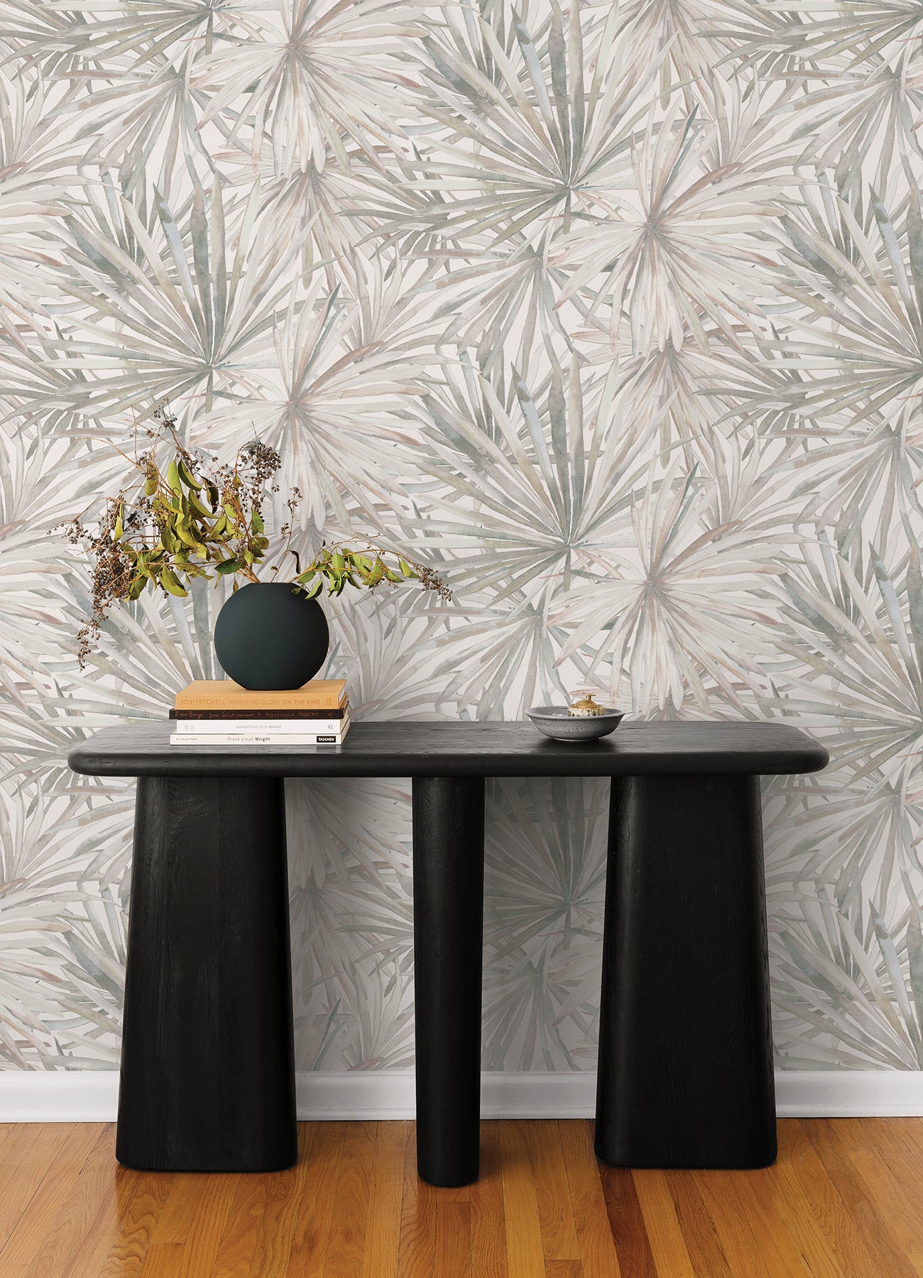 Purchase 4193-7450 A-Street Wallpaper, Corifa Cream Palm Leaf - Portofino1