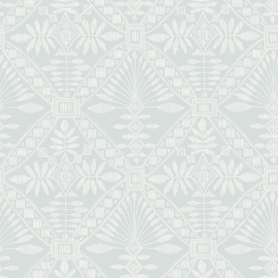 Purchase 4199-27778 Chesapeake Wallpaper, Emmarie Light Blue Geometric - Modern Farmhouse