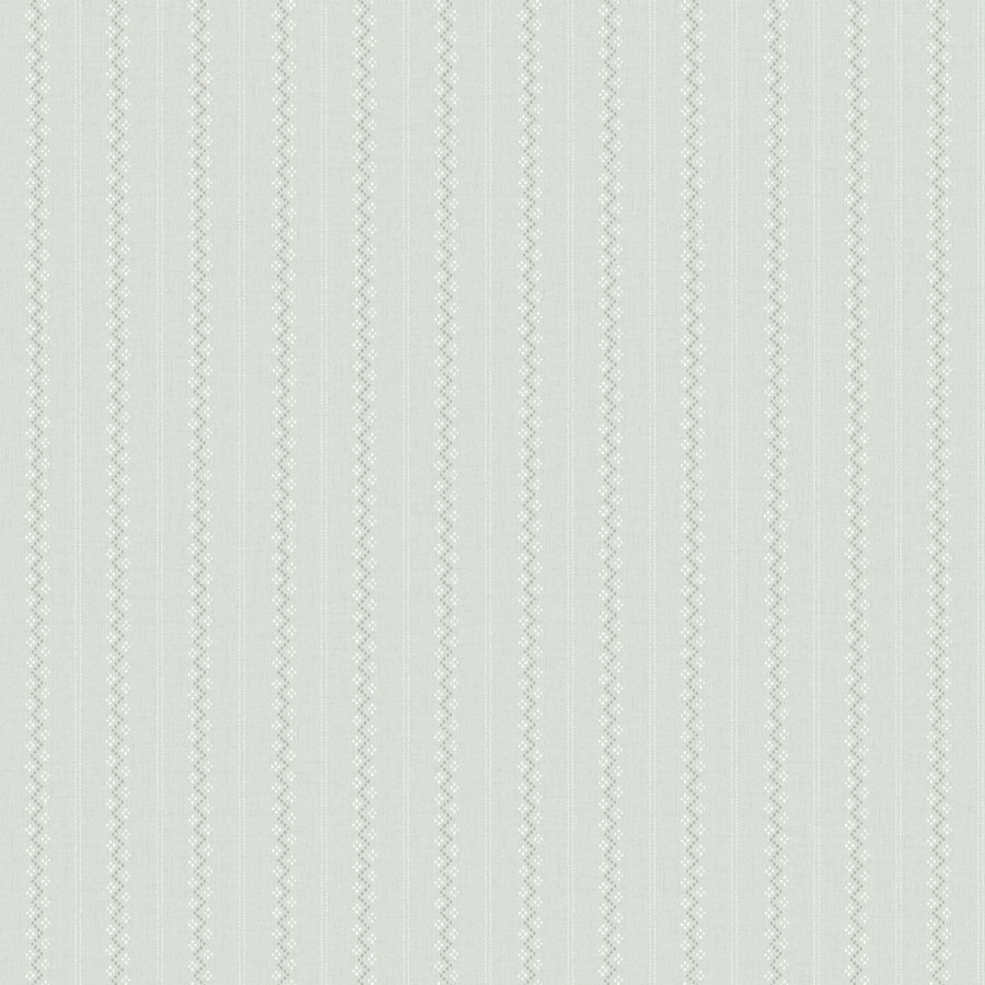 Purchase 4199-27780 Chesapeake Wallpaper, Curtis Aqua Embellished Stripe - Modern Farmhouse
