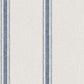Purchase 4199-70067 Chesapeake Wallpaper, Linette Blue Fabric Stripe - Modern Farmhouse