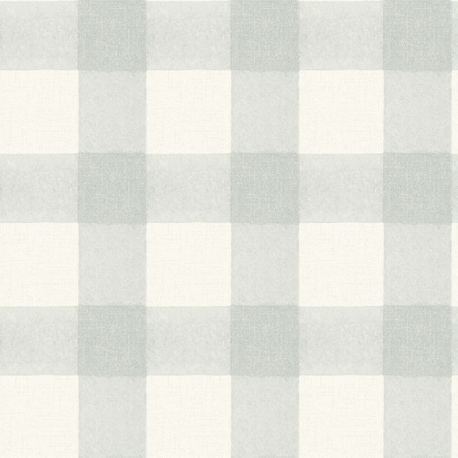 Purchase 4199-83419 Chesapeake Wallpaper, Thorpe Aqua Plaid - Modern Farmhouse