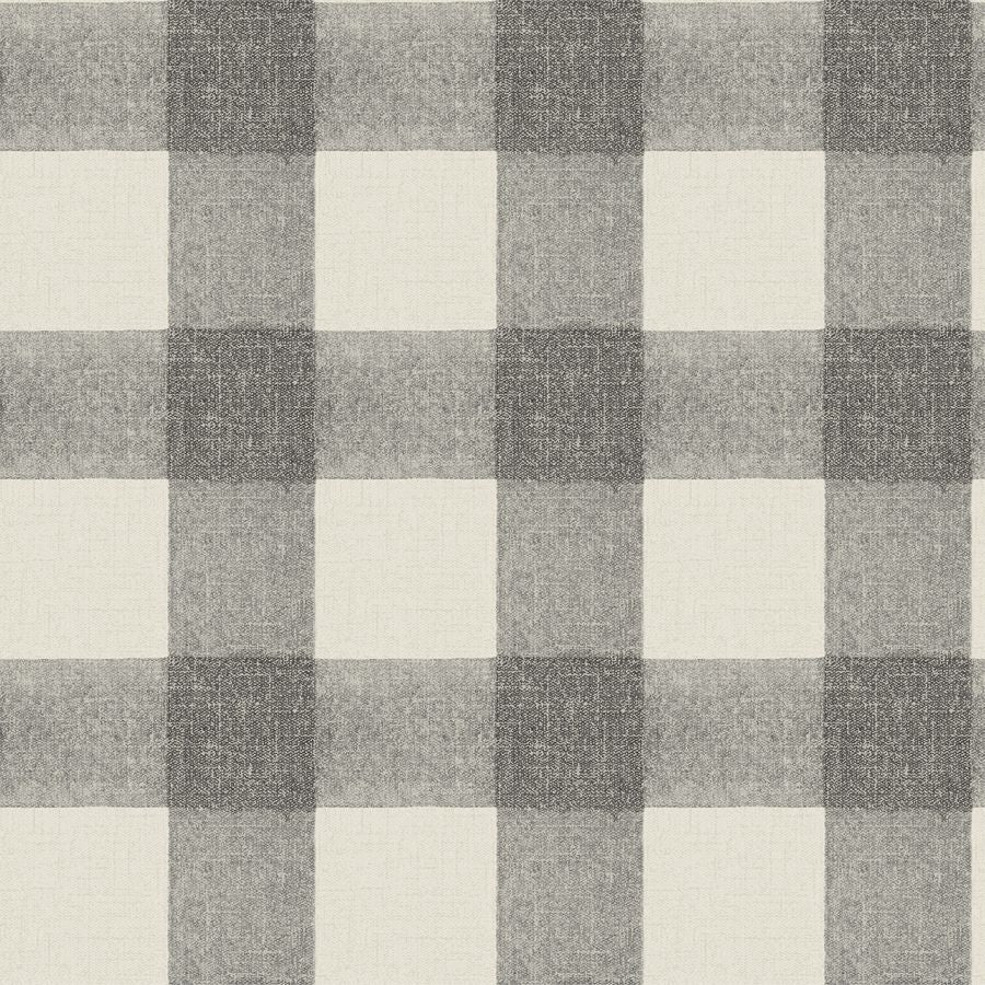 Purchase 4199-83421 Chesapeake Wallpaper, Thorpe Charcoal Plaid - Modern Farmhouse