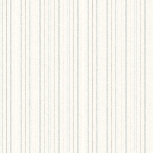 Purchase 4199-83425 Chesapeake Wallpaper, Harville Aqua Double Stripe - Modern Farmhouse