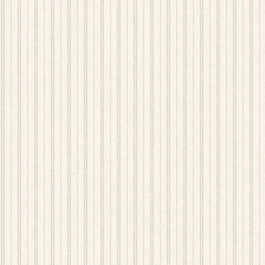 Purchase 4199-83427 Chesapeake Wallpaper, Harville Beige Double Stripe - Modern Farmhouse