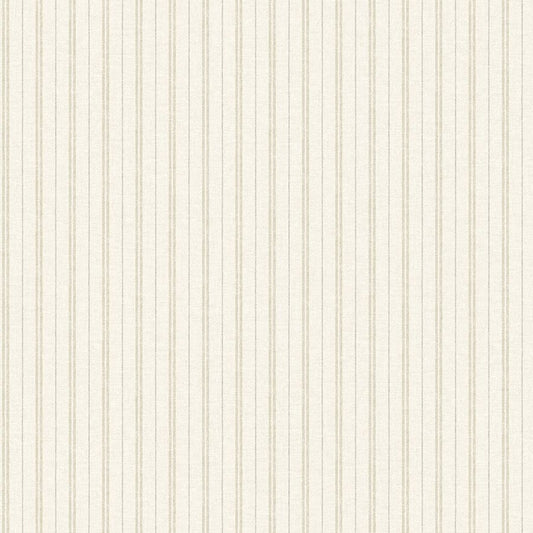 Purchase 4199-83427 Chesapeake Wallpaper, Harville Beige Double Stripe - Modern Farmhouse