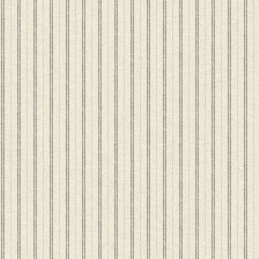 Purchase 4199-83429 Chesapeake Wallpaper, Harville Black Double Stripe - Modern Farmhouse