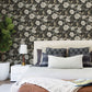 Purchase 4199-83707 Chesapeake Wallpaper, Hazel Black Floral Trail - Modern Farmhouse12