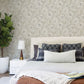 Purchase 4199-83711 Chesapeake Wallpaper, Hazel Grey Floral Trail - Modern Farmhouse12