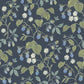 Purchase 4199-83714 Chesapeake Wallpaper, Mercy Navy Berry Vines - Modern Farmhouse