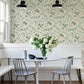 Purchase 4199-83716 Chesapeake Wallpaper, Mercy Aqua Berry Vines - Modern Farmhouse1