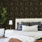 Purchase 4199-83718 Chesapeake Wallpaper, Mercy Black Berry Vines - Modern Farmhouse12