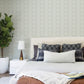 Purchase 4199-83722 Chesapeake Wallpaper, Lenea Aqua Floral Stripe - Modern Farmhouse12