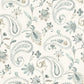 Purchase 4199-83746 Chesapeake Wallpaper, Darlene Aqua Jacobean - Modern Farmhouse