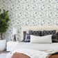 Purchase 4199-83748 Chesapeake Wallpaper, Darlene Blue Jacobean - Modern Farmhouse12