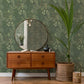 Purchase 4201-20103 A-Street Wallpaper, Ängslycka Dark Green Forest Botanicals - Savanna12