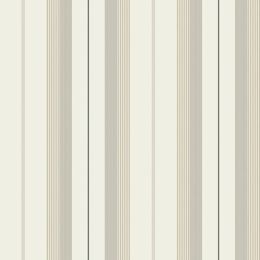 Purchase 4201-20118 A-Street Wallpaper, Herrgård Neutral Stripe - Savanna
