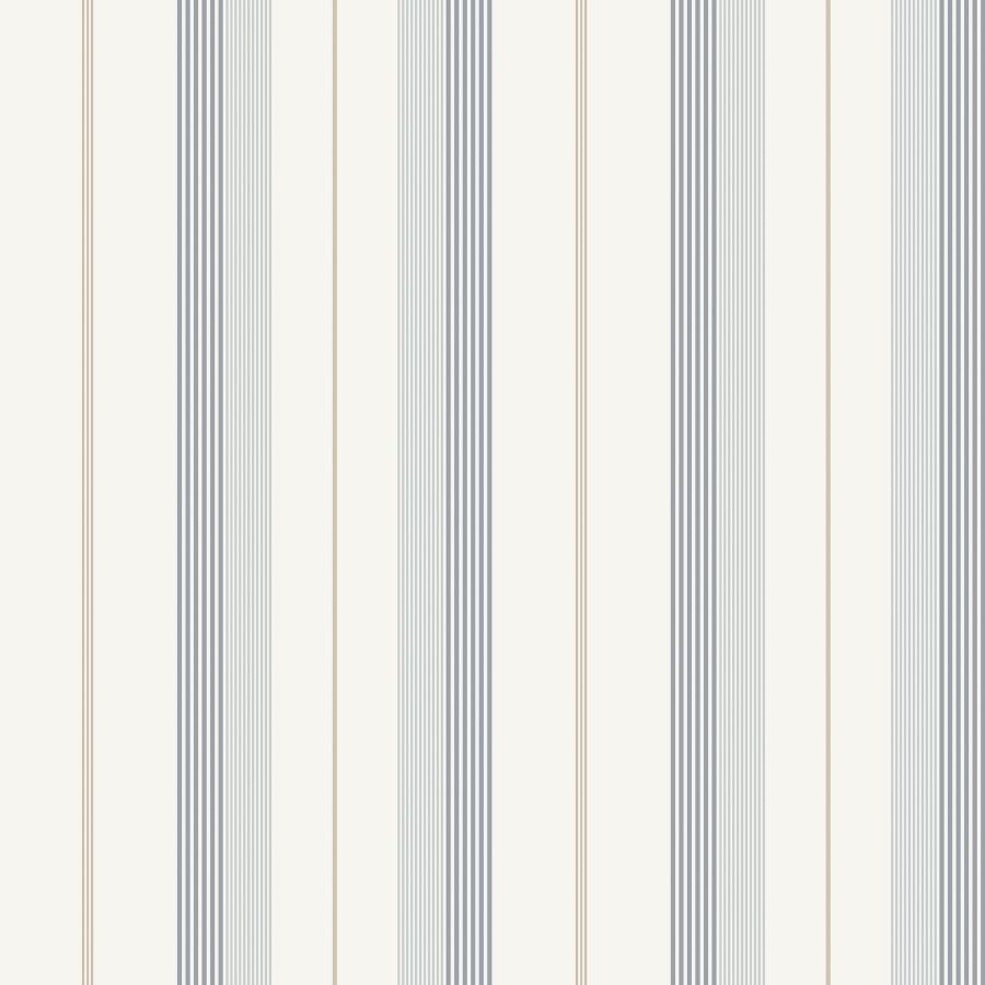 Purchase 4201-20119 A-Street Wallpaper, Herrgård Light Blue Stripe - Savanna