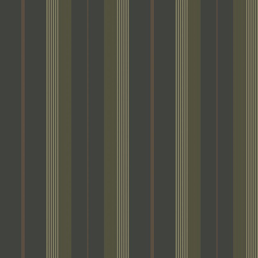 Purchase 4201-20122 A-Street Wallpaper, Herrgård Black Stripe - Savanna