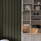 Purchase 4201-20122 A-Street Wallpaper, Herrgård Black Stripe - Savanna1