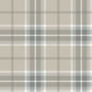 Purchase 4201-20130 A-Street Wallpaper, Emma Grey Plaid - Savanna