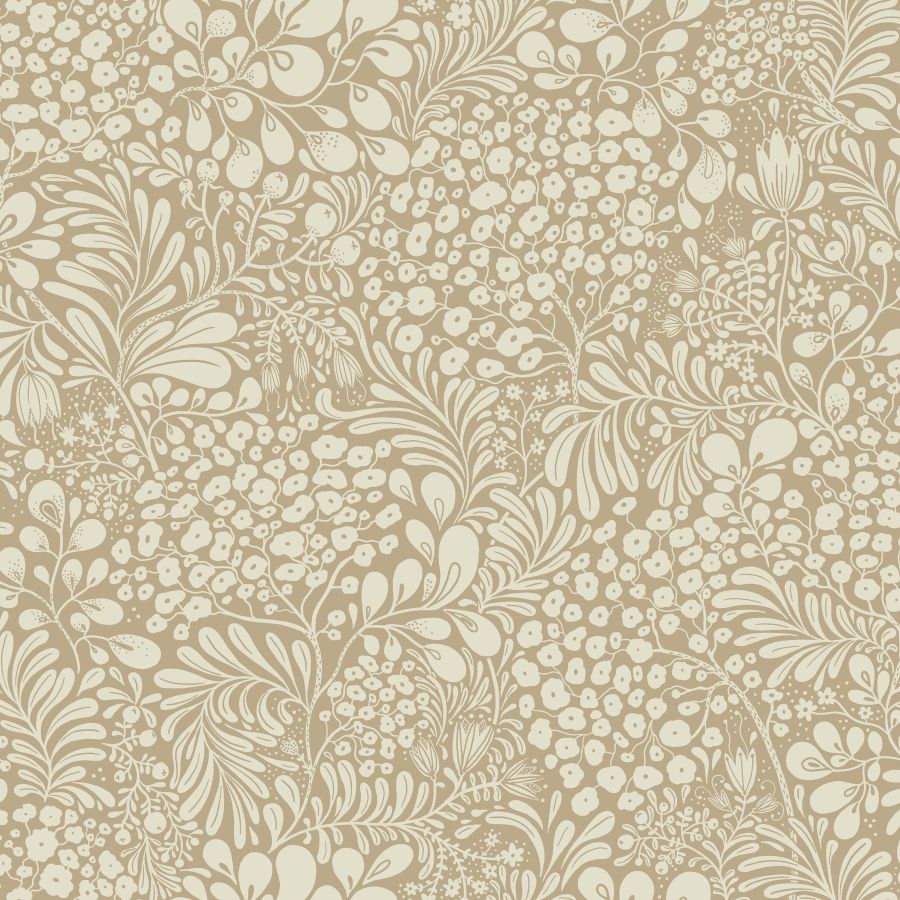 Purchase 4201-48002 A-Street Wallpaper, Siv Chestnut Botanical - Savanna