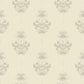 Purchase 4201-48006 A-Street Wallpaper, Gullvie Cream Pansies - Savanna