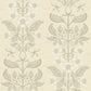 Purchase 4201-48009 A-Street Wallpaper, Rosa Cream Floral Columns - Savanna