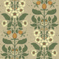 Purchase 4201-48012 A-Street Wallpaper, Rosa Light Brown Floral Columns - Savanna