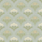 Purchase 4201-48016 A-Street Wallpaper, Maj Sky Blue Floral Damask - Savanna