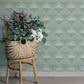 Purchase 4201-48016 A-Street Wallpaper, Maj Sky Blue Floral Damask - Savanna12