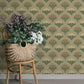 Purchase 4201-48017 A-Street Wallpaper, Maj Taupe Floral Damask - Savanna12