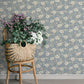 Purchase 4201-48023 A-Street Wallpaper, Maggan Blue Floral Trail - Savanna12
