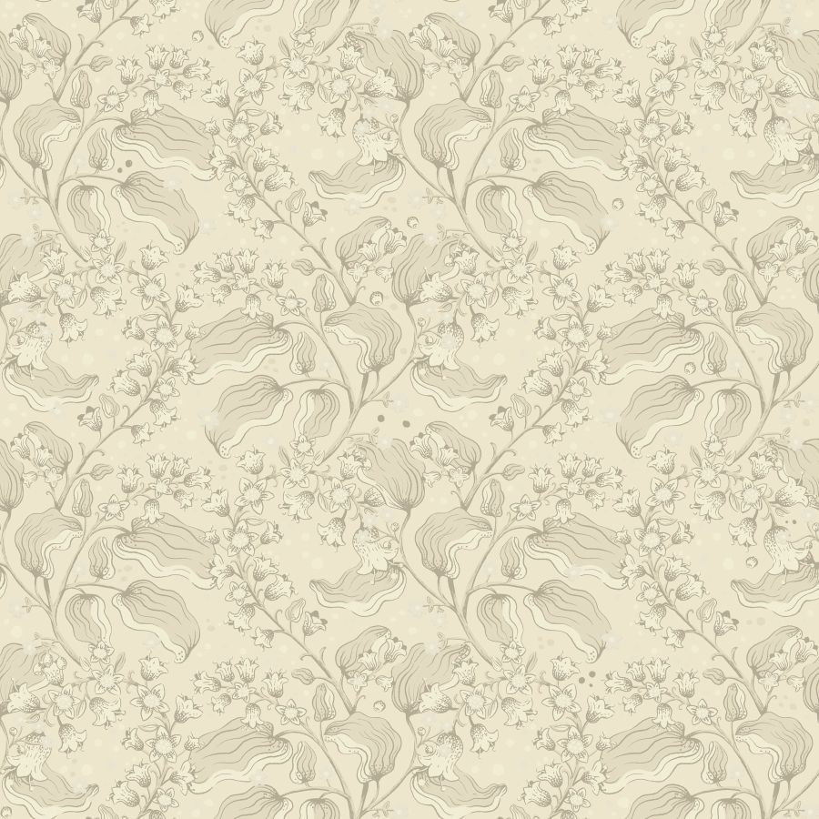 Purchase 4201-48024 A-Street Wallpaper, Syren Khaki Dainty Floral - Savanna