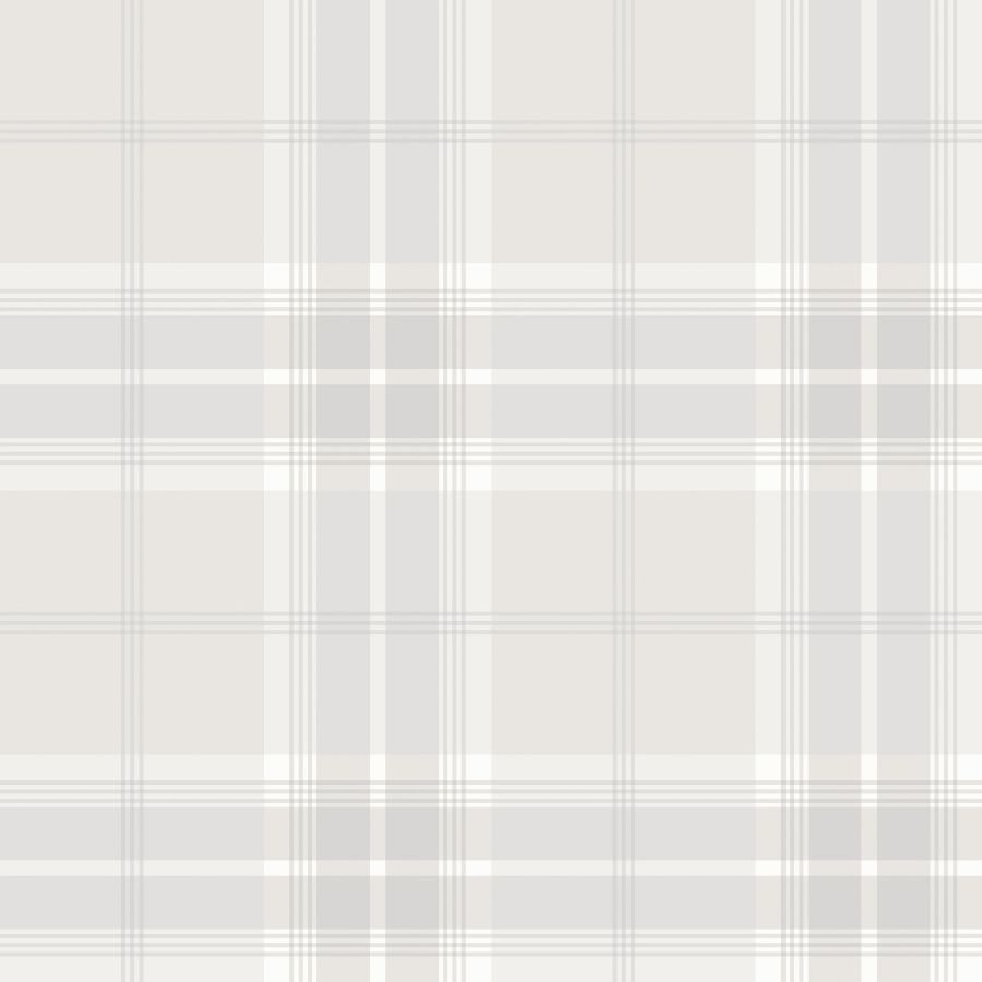 Purchase 4201-92123 A-Street Wallpaper, Emma Dove Plaid - Savanna
