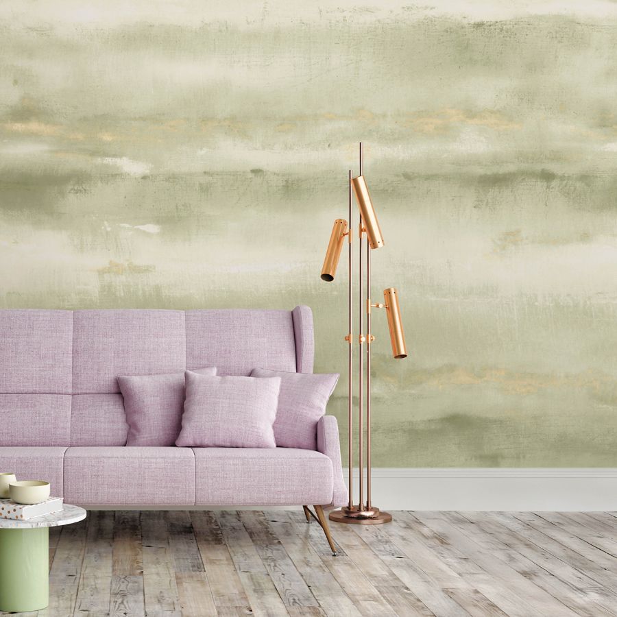 Purchase 4202-367591M A-Street Wallpaper, Aveline Green Wall Mural - Springhill12