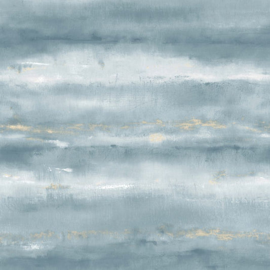 Purchase 4202-367706M A-Street Wallpaper, Aveline Indigo Wall Mural - Springhill