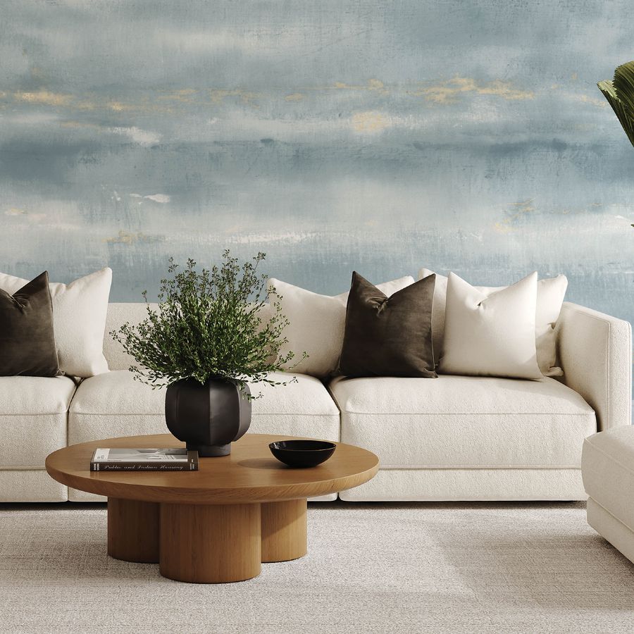 Purchase 4202-367706M A-Street Wallpaper, Aveline Indigo Wall Mural - Springhill1