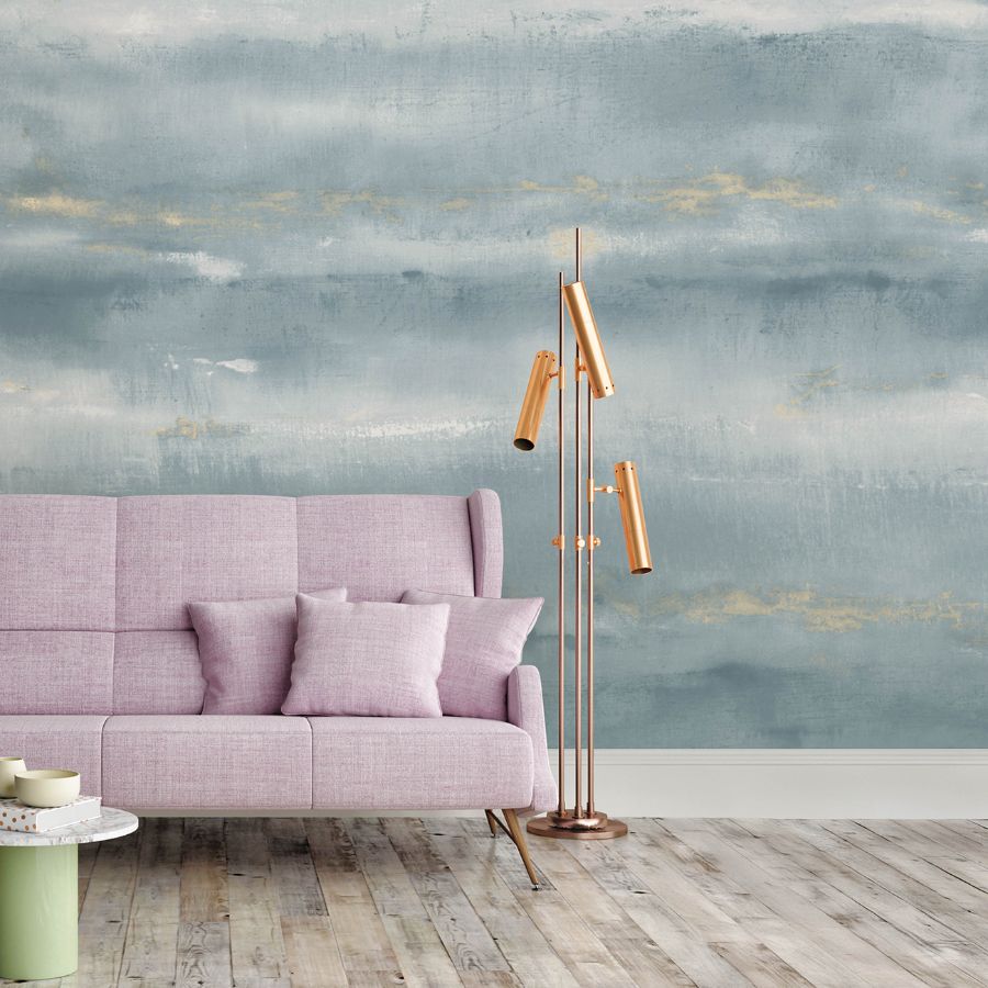 Purchase 4202-367706M A-Street Wallpaper, Aveline Indigo Wall Mural - Springhill12