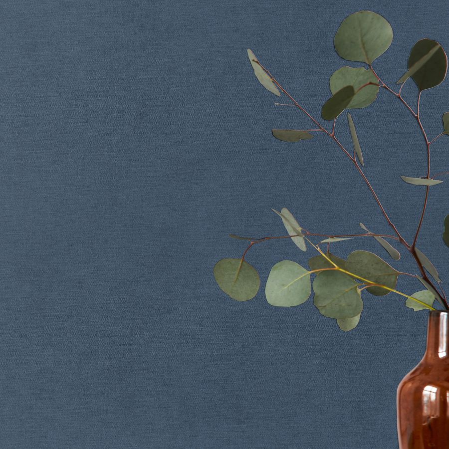 Purchase 4202-408232 A-Street Wallpaper, Cullen Navy Faux Linen - Springhill1