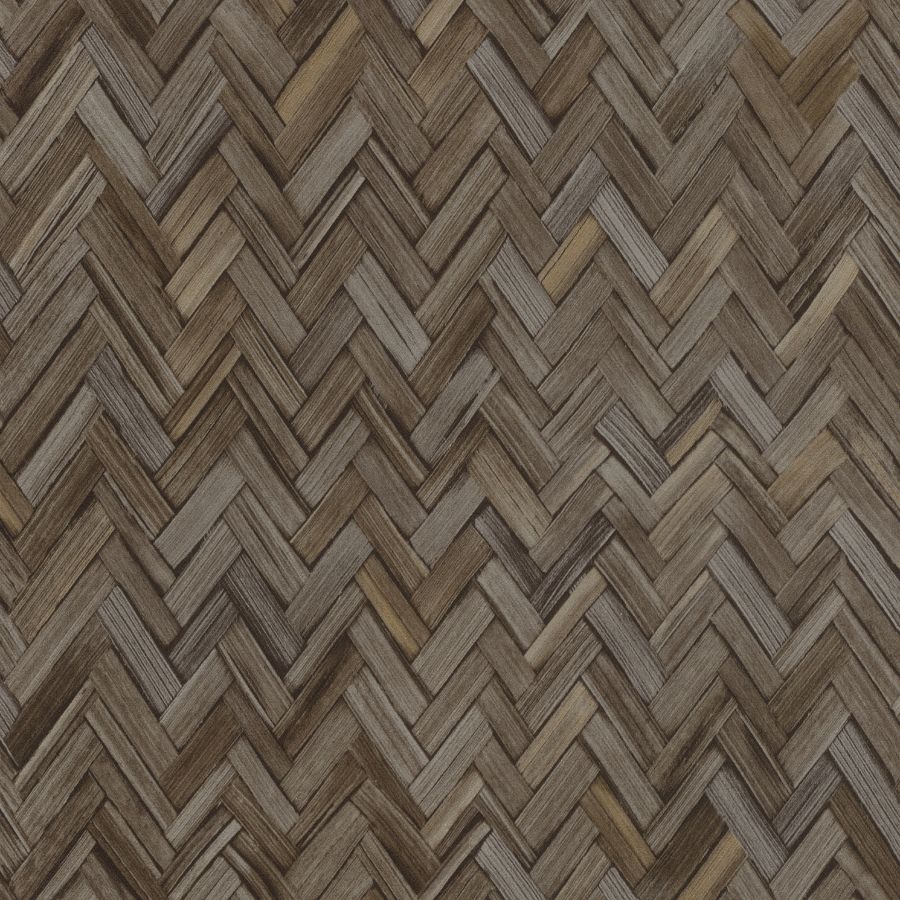Purchase 4202-410358 A-Street Wallpaper, Ellery Charcoal Herringbone - Springhill
