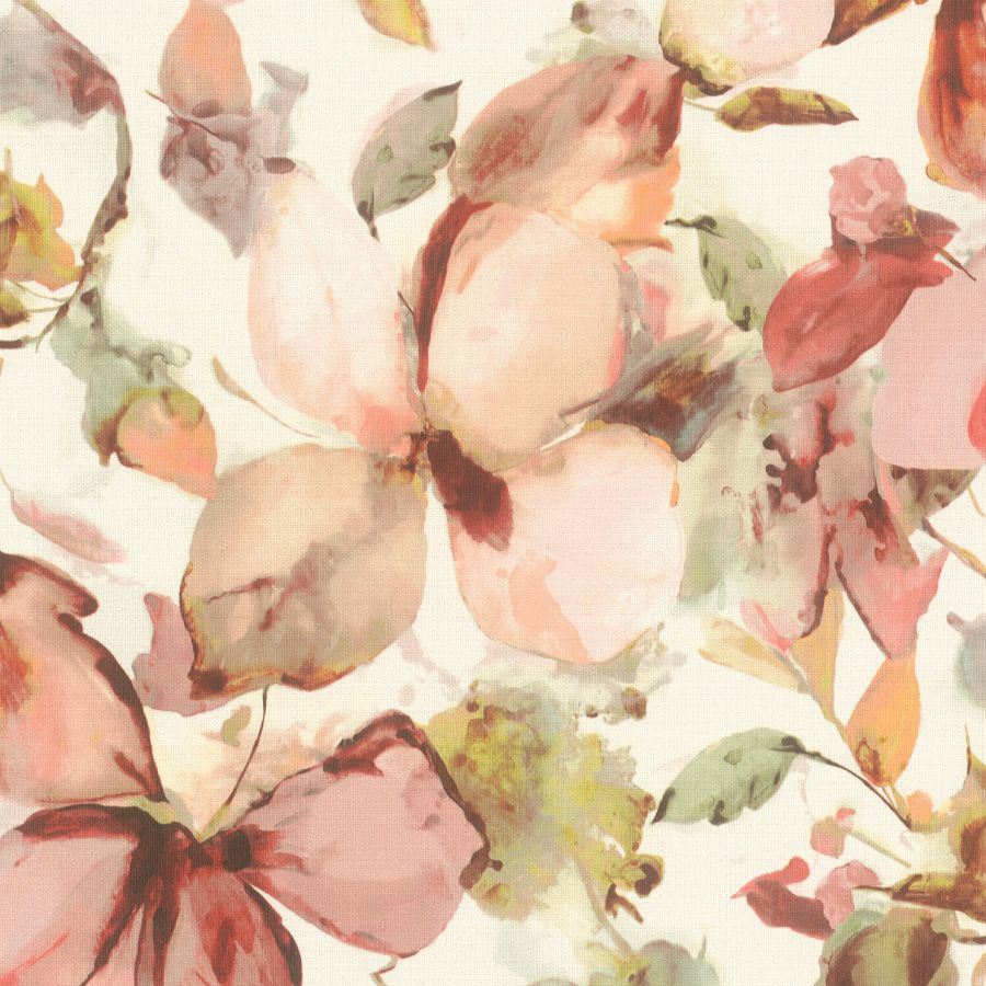 Purchase 4202-481259 A-Street Wallpaper, Liliana Pink Floral - Springhill