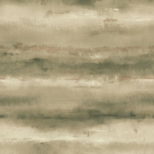 Purchase 4202-481655 A-Street Wallpaper, Ayla Green Abstract Stripe - Springhill
