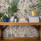 Purchase 4202-538212 A-Street Wallpaper, Kalina Teal Floral Fruits - Springhill1