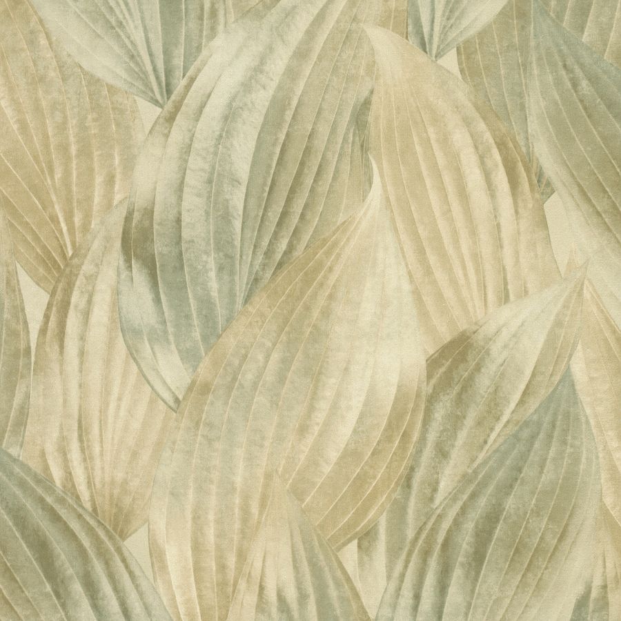 Purchase 4202-571547 A-Street Wallpaper, Melora Green Leaf - Springhill