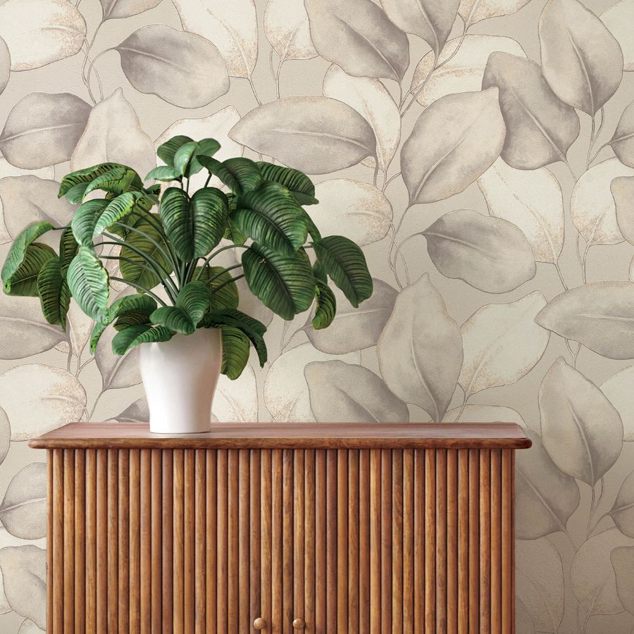 Purchase 4202-659856 A-Street Wallpaper, Evanthe Grey Vine - Springhill12