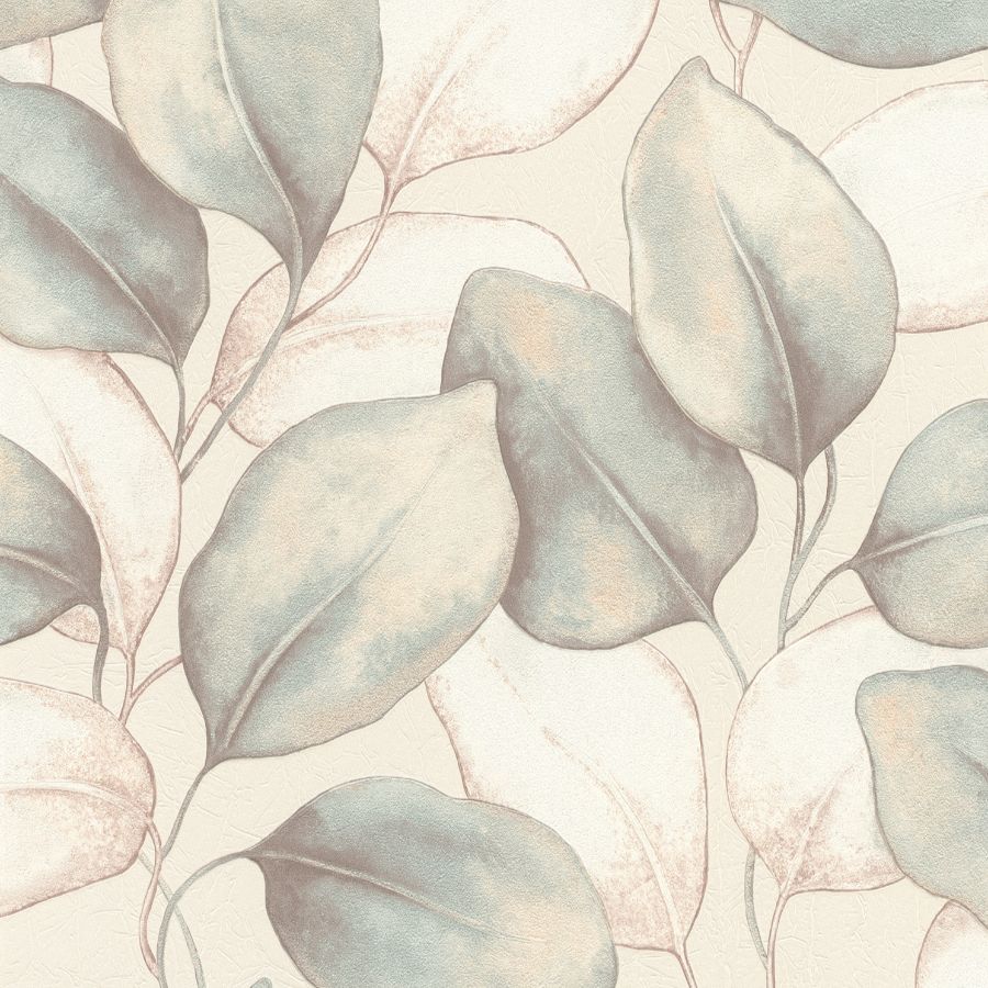 Purchase 4202-659863 A-Street Wallpaper, Evanthe Aqua Vine - Springhill