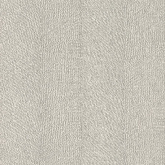 Purchase 4202-720358 A-Street Wallpaper, Ione Grey Textured Chevron - Springhill