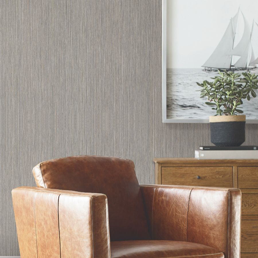 Purchase 4211-83500 | Private Reserve, Atticus Grey String - Ronald Redding Wallpaper