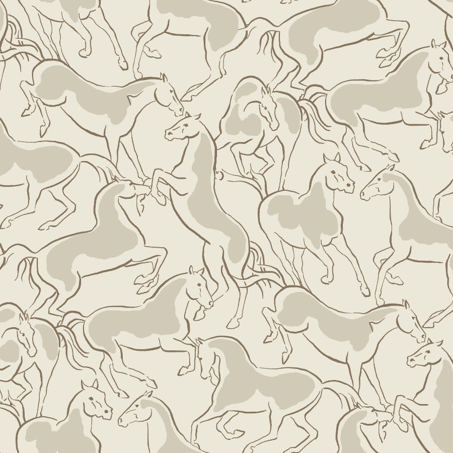 Purchase 4211-83503 | Private Reserve, Dressage Beige Stallions - Ronald Redding Wallpaper