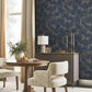 Purchase 4211-83506 | Private Reserve, Dressage Navy Stallions - Ronald Redding Wallpaper